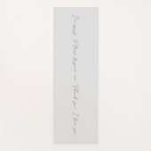 Ho'oponopono dankbaarheid yoga mat (Voorkant)