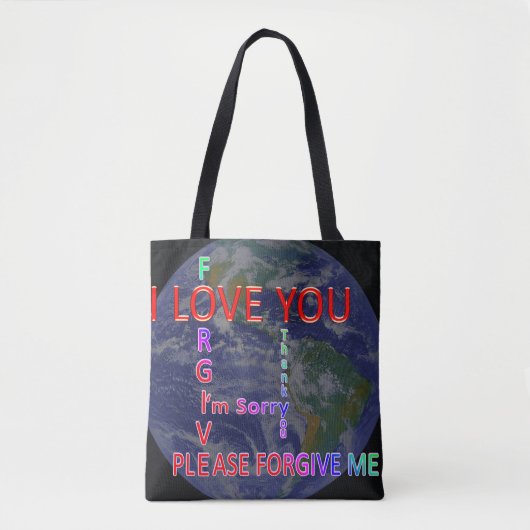Ho'oponopono Earth Tote Bag (Voorkant)