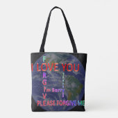 Ho'oponopono Earth Tote Bag (Achterkant)