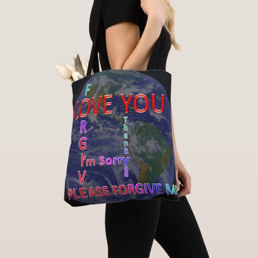 Ho'oponopono Earth Tote Bag (Dichtbij)