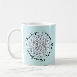 Ho'oponopono & Flower of Life Koffiemok