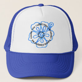 Ho'oponopono Gebed I LOVE YOU HET SPijt VERGEEF Trucker Pet