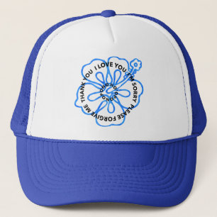 Ho'oponopono Gebed I LOVE YOU HET SPijt VERGEEF Trucker Pet