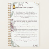 Ho'oponopono gebed voor welvaart planner (Voorkant)