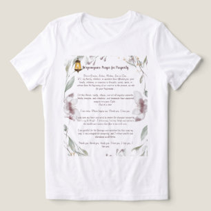 Ho'oponopono gebed voor welvaart Tri-Blend shirt