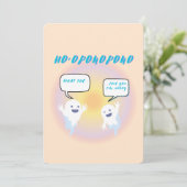 Ho'oponopono Ghosts Healing & Grappige Tweetonige Kaart (Staand voorkant)