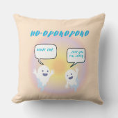 Ho'oponopono Ghosts Healing & Grappige Tweetonige Kussen (Voorkant)