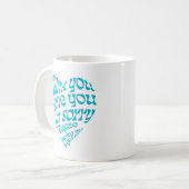 Ho'oponopono Hartvormige tekst Koffiemok (Voorkant links)