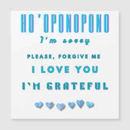 Ho'oponopono Healing Mantra – Lichtblauw Spirituee