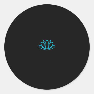 Ho'Oponopono Healing Prayer Ik hou van je Dank je Ronde Sticker