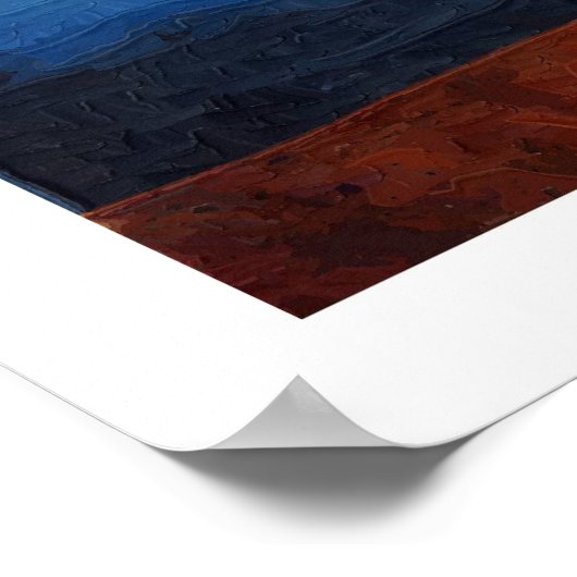 Hooponopono Indigo Bowl Poster (Hoek)