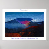 Hooponopono Indigo Bowl Poster (Voorkant)