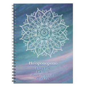 Hooponopono Liefdesdagboek Vergevingsmeditatie Notitieboek