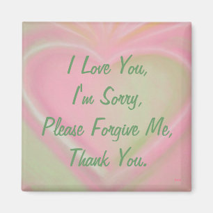 Ho'oponopono magnet-pinkhart magneet