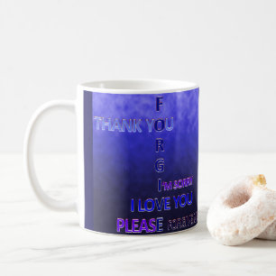 Ho'oponopono onder zonnewater koffiemok