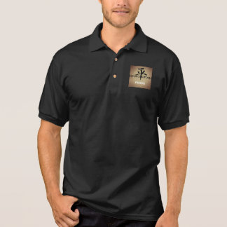Ho'oponopono Peace Logo Mannen Polo Shirt