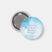 Ho'oponopono Prayer Art Magneet (Voorkant / Achterkant)