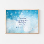 Ho'oponopono Prayer Art Print