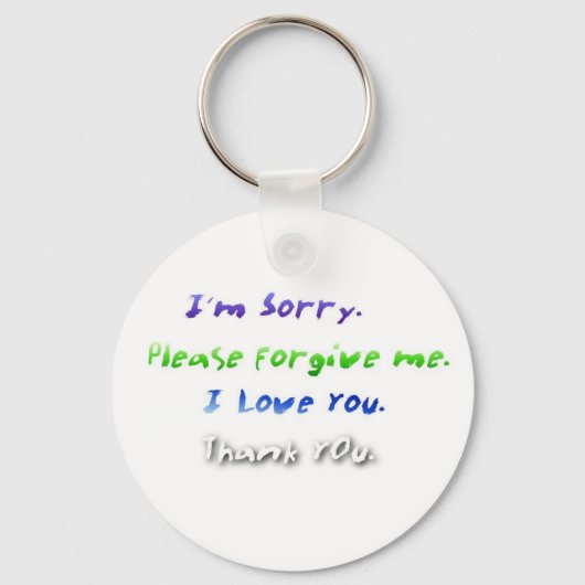 Hooponopono Sleutelhanger (Voorkant)