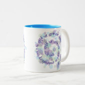 Ho'oponopono Tweekleurige Koffiemok (Voorkant rechts)