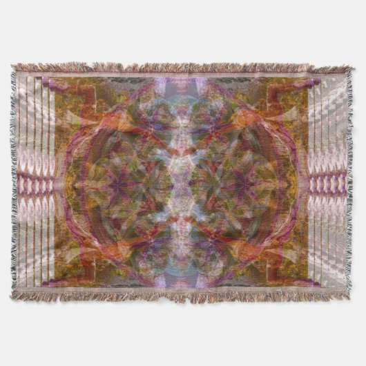 HoOponopono Yoga Sacred Geometry Blanket Deken (Voorkant)