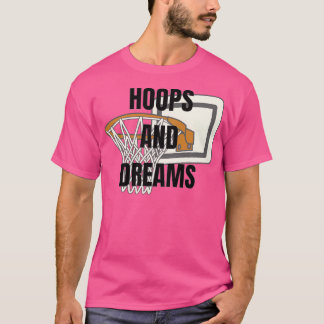 Hoops and Dreams - Basketbal Logo T-shirt