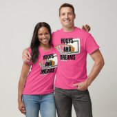 Hoops and Dreams - Basketbal Logo T-shirt (Unisex)