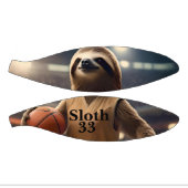 Hoops and Hangs: De Slam Dunking Luiaard, Basketbal (Panelen)