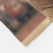 Hoops and Hangs: De Slam Dunking Luiaard, Fleece Deken (Hoek)