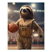 Hoops and Hangs: De Slam Dunking Luiaard,