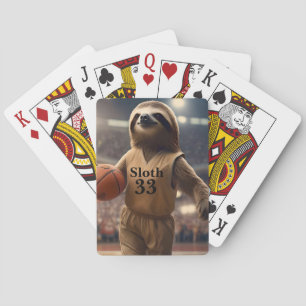 Hoops and Hangs: De Slam Dunking Luiaard, Pokerkaarten