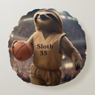 Hoops and Hangs: De Slam Dunking Luiaard, Rond Kussen