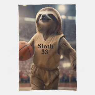 Hoops and Hangs: De Slam Dunking Luiaard, Theedoek
