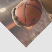Hoops and Hangs: De Slam Dunking Luiaard, Tissuepapier (Detail)