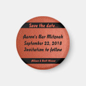 Hoops Bar Mitzvah Magnet (Voorkant)