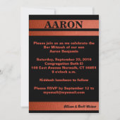 Hoops Bar Mitzvah Uitnodiging (Voorkant)