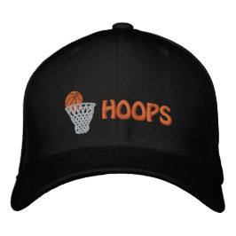 HOOPS Basketbal op maat geborduurde honkbalpet Pet