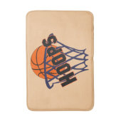 Hoops Basketball & Net Bath Mat (Voorkant Verticaal)
