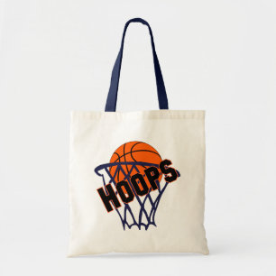 Hoops Basketball & Net Canvas tas