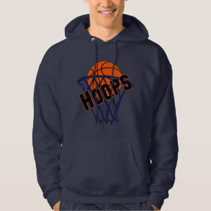 Hoops Basketball & Net Mannen Hoodie
