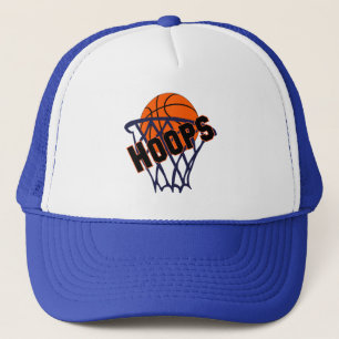 Hoops Basketball & Net Trucker Hat/Pet Trucker Pet