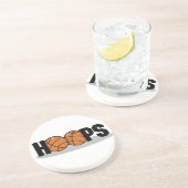 Hoops Basketball Onderzetters (Zijkant)