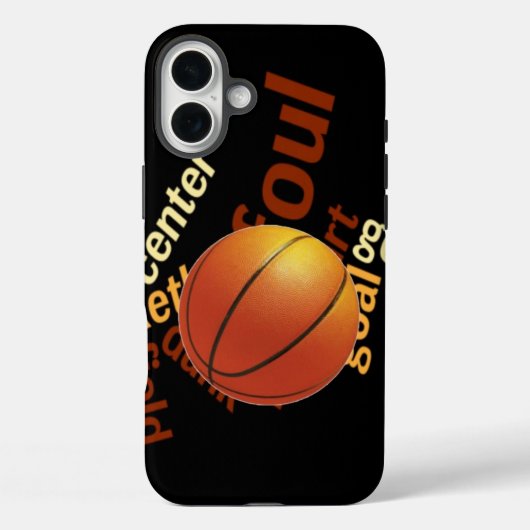 Hoops Basketball Sport Fanatics Case-Mate iPhone Case (Achterkant)