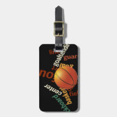 Hoops Basketball Sport Fanatics.jpg Bagagelabel (Voorkant verticaal)