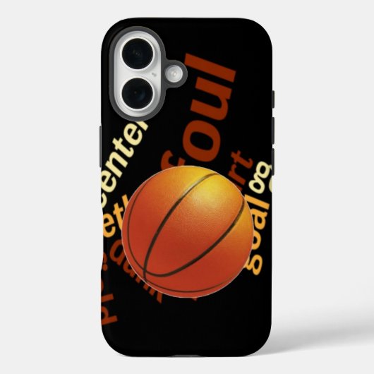 Hoops Basketball Sport Fanatics.jpg Case-Mate iPhone Case (Achterkant)