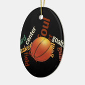Hoops Basketball Sport Fanatics.jpg Keramisch Ornament (Links)