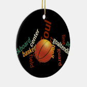 Hoops Basketball Sport Fanatics.jpg Keramisch Ornament (Rechts)