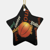 Hoops Basketball Sport Fanatics.jpg Keramisch Ornament (Links)