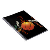 Hoops Basketball Sport Fanatics.jpg Notitieboek (Rechterzijde)