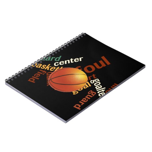 Hoops Basketball Sport Fanatics.jpg Notitieboek (Linkerzijde)